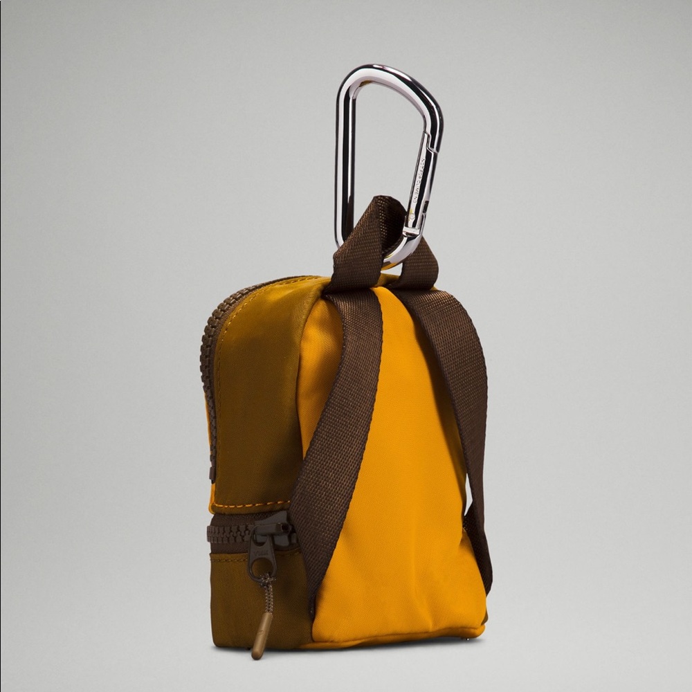 Lululemon City Adventurer Backpack Nano Mini NWT Clementine Gold Spice - Picture 2 of 16